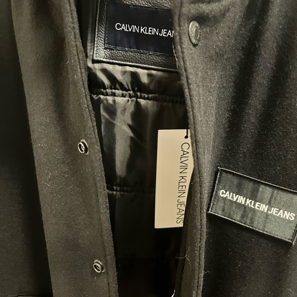 Men’s Calvin Klein Jeans Varsity Bomber Jacket - Picture 7 of 7